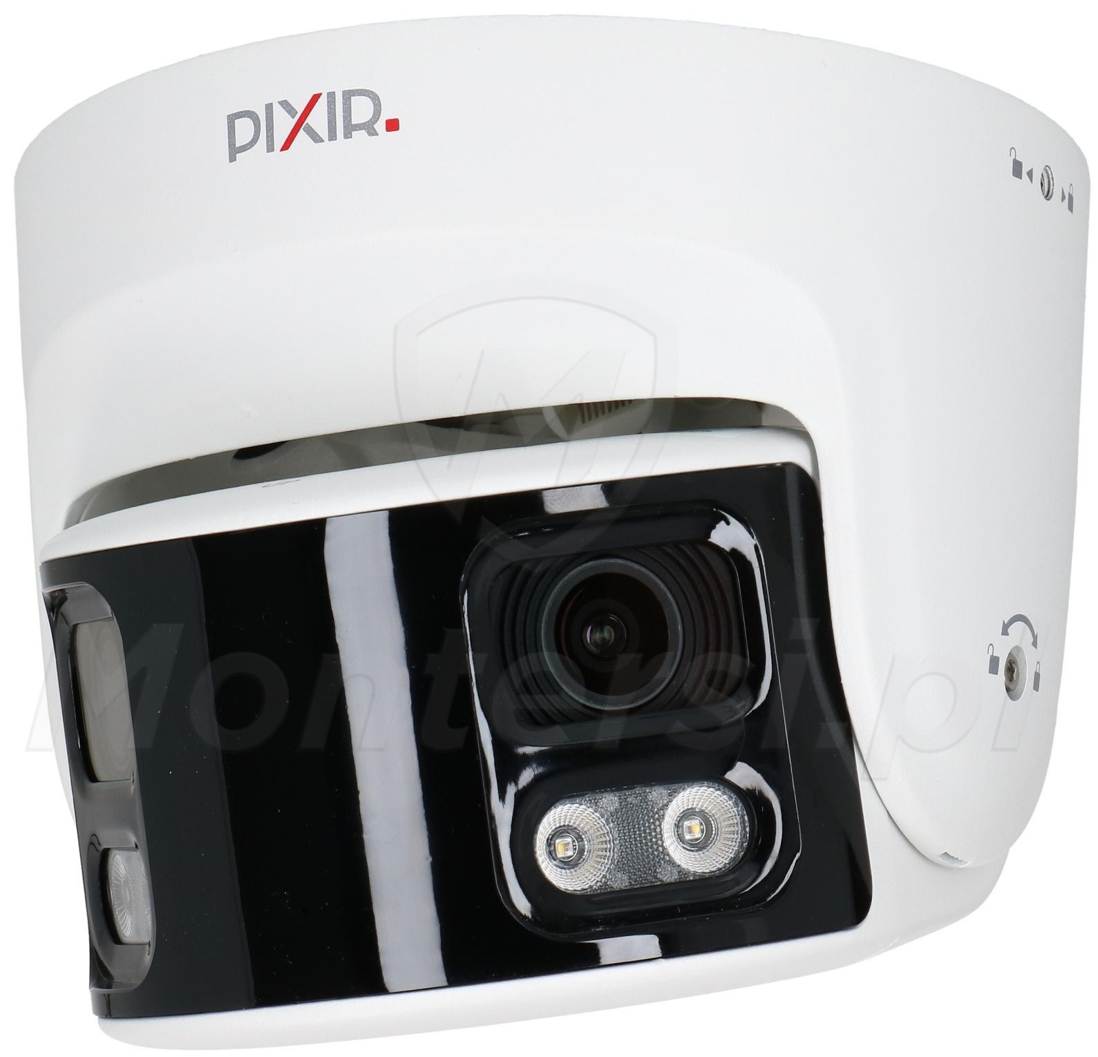 PIX-IP2x4FDMIRL-Ai-II - Panoramiczna kamera IP 8 Mpx