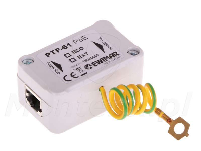 PTF-61-EXT/PoE - Zabezpieczenie przeciwprzepięciowe