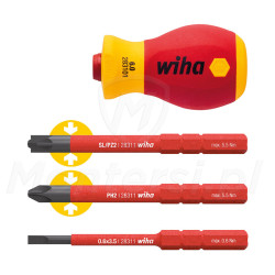 wiha-41230-wkretak-z-uchwytem-na-bity-zestaw-softfinish-electric-w-standardzie-slimvario-z-bitami