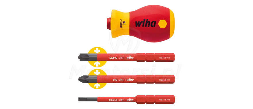 wiha-41230-wkretak-z-uchwytem-na-bity-zestaw-softfinish-electric-w-standardzie-slimvario-z-bitami