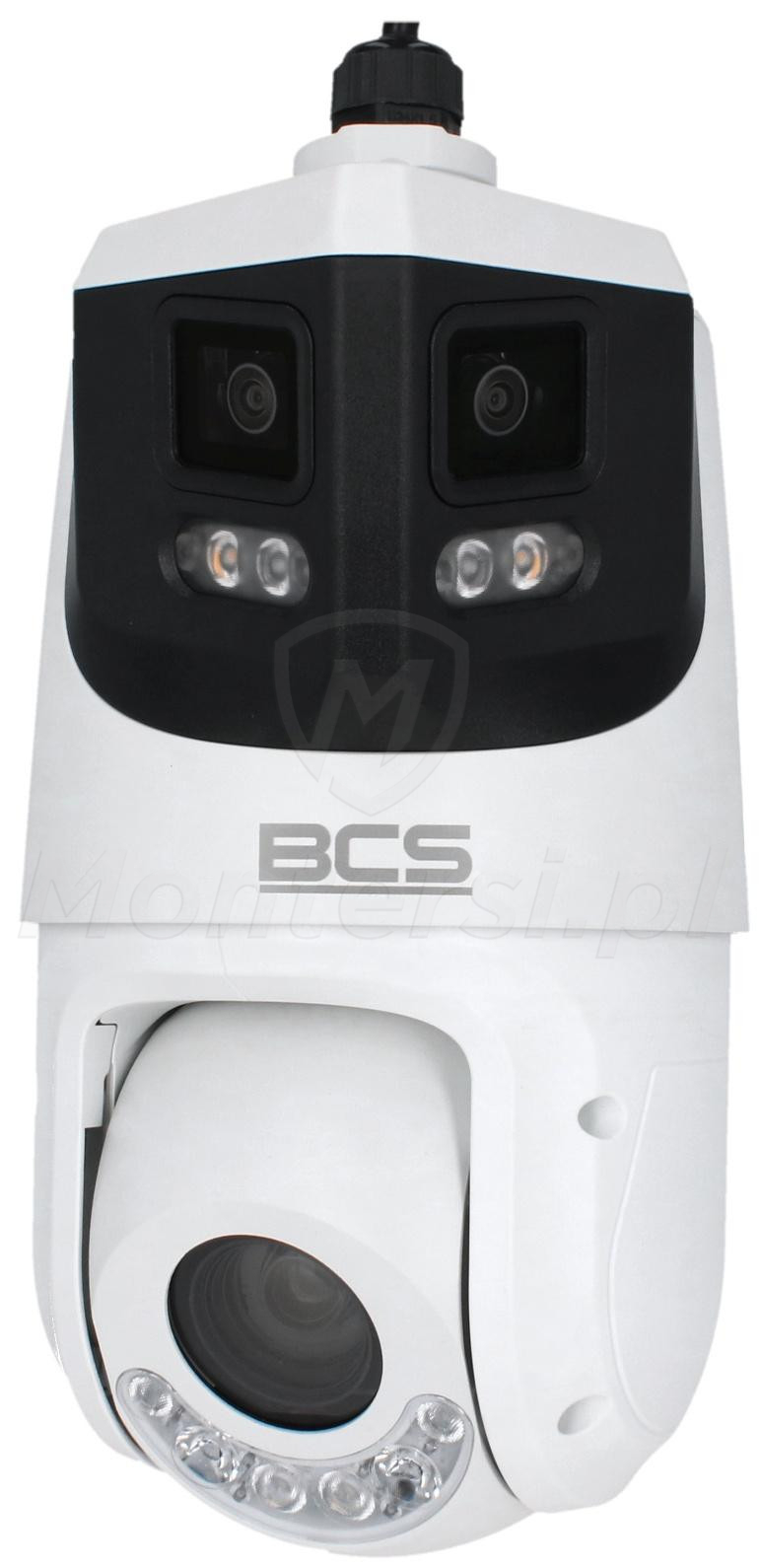 BCS-L-PSIP24825SCR10L5-Ai1 - Kamera dualna, 8+4 Mpx, IR+LED, ADC, NightColor
