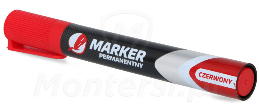 czerwony-marker-permanentny