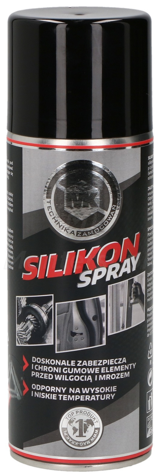 Silikon w sprayu