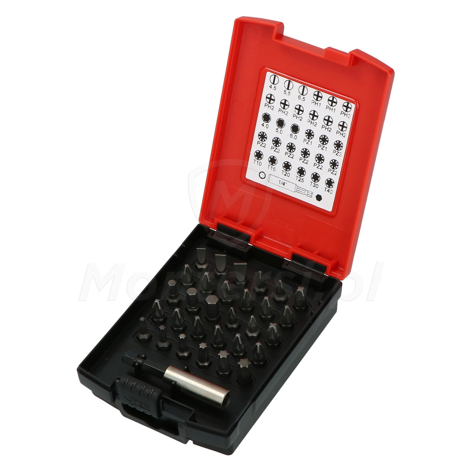 wiha-26252-zestaw-bitow-standardowych-25-mm-31-elementow-w-wygodnej-kasecie