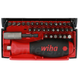 wiha-34686-zestaw-30-bitow-z-uchwytem-szybkiej-wymiany-centrofix-oraz-rekojescia-softfinish
