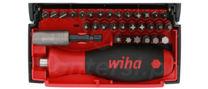 wiha-34686-zestaw-30-bitow-z-uchwytem-szybkiej-wymiany-centrofix-oraz-rekojescia-softfinish