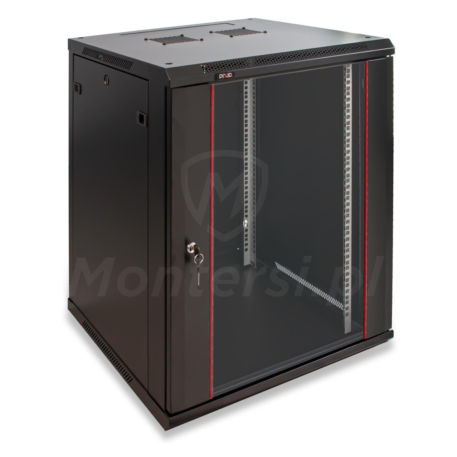 PIX-R19W-15U-600-B - Zamknięta szafa