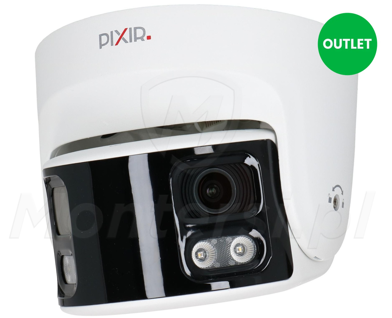 PIX-IP2x4FDMIRL-Ai - Panoramiczna kamera IP 8 Mpx OUTLET (ślady po montażu)