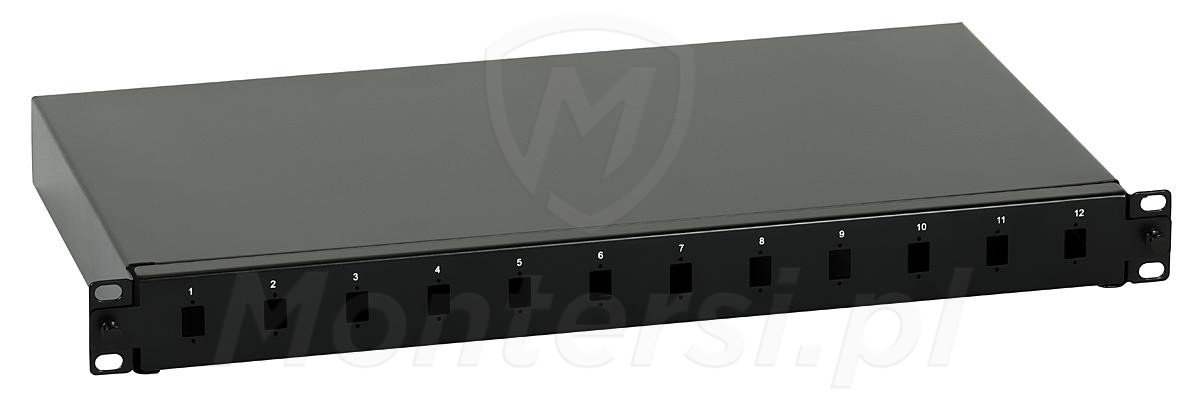 L51452 - Wysuwana przełącznica światłowodowa OPTISteel 1U 19'' 12xSC/LC
