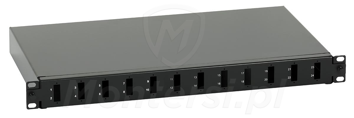 L51454 - Wysuwana przełącznica światłowodowa OPTISteel 1U 19'' 12xSC