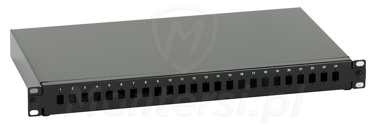 L51456 - Wysuwana przełącznica światłowodowa OPTISteel 1U 19'' 24 x SC/LC