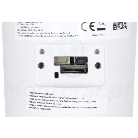 DS-2CD20126G3-IUY/SL - slot na kartę microSD