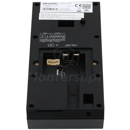 DS-KV6124-WBE1 - tylna część panelu