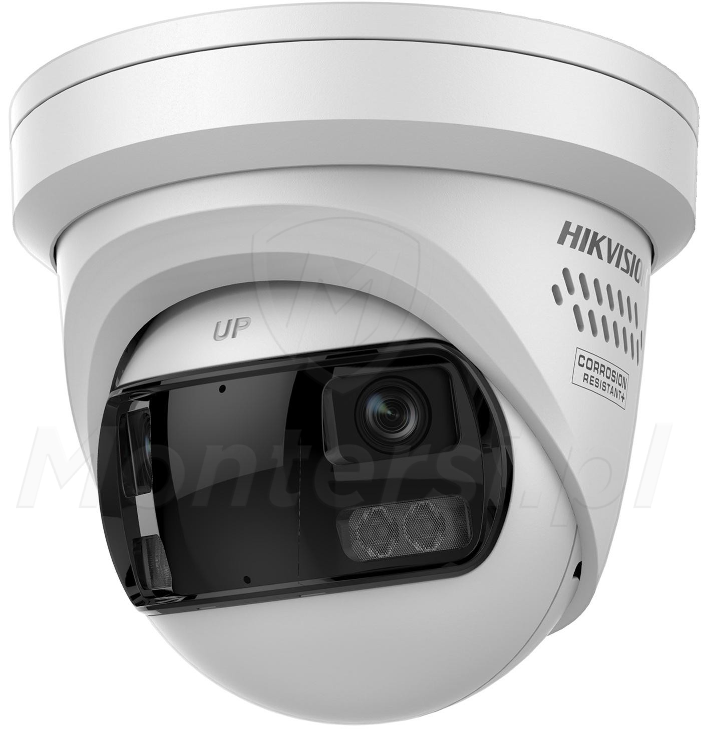 DS-2CD23167G3P-LIS2UY/SL - Panoramiczna kamera IP, 16 Mpx, IR+LED, ADC, WDR 130 dB