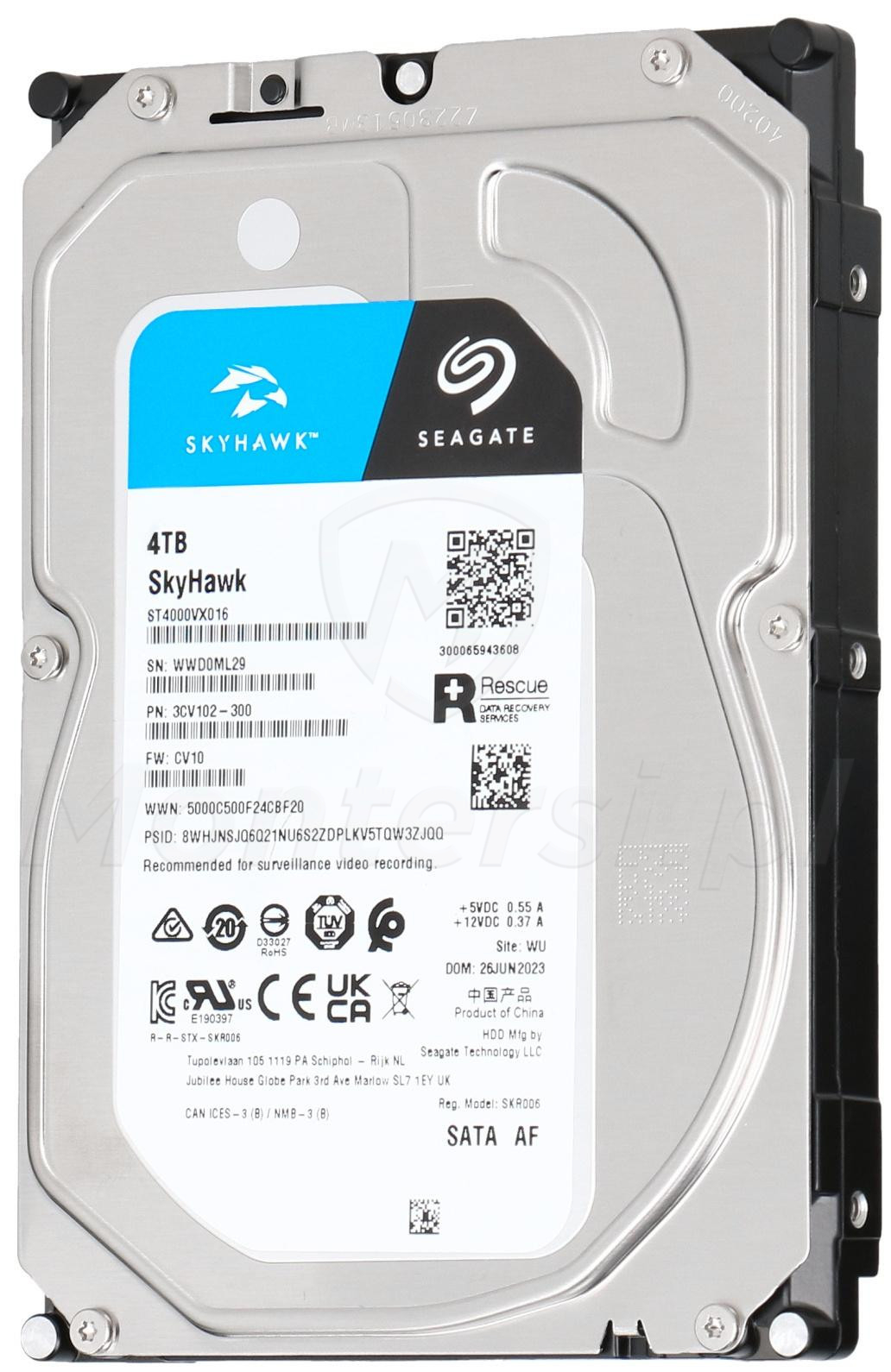 ST4000VX016 - Dysk twardy 4 TB do rejestratora
