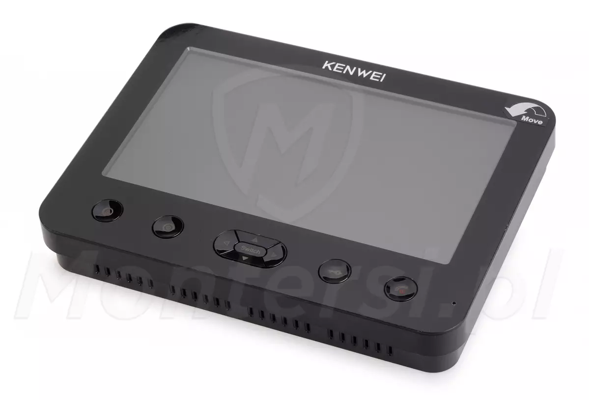 KW-E706FC/W200-B - Monitor głośnomówiący 7" z kieszenią SD