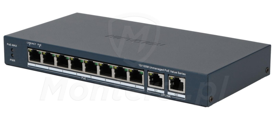 DS-3E0310P-E/M(B) - przód switcha