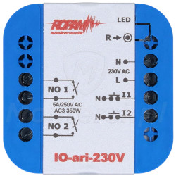 io-ari-230-bezprzewodowy-dwukanalowy-sterownik-230-v