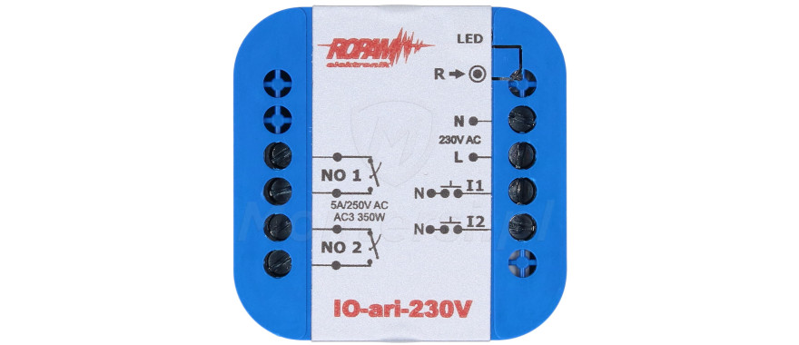 io-ari-230-bezprzewodowy-dwukanalowy-sterownik-230-v