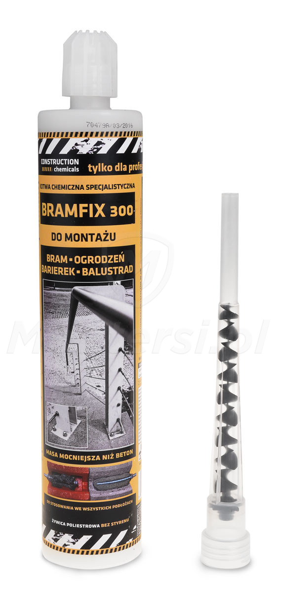 BRAMFIX 300 - Kotwa chemiczna 300ml, 1 mieszacz