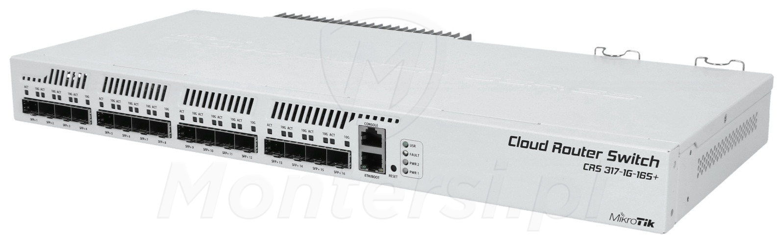 CRS317-1G-16S+RM - Switch światłowodowy MikroTik