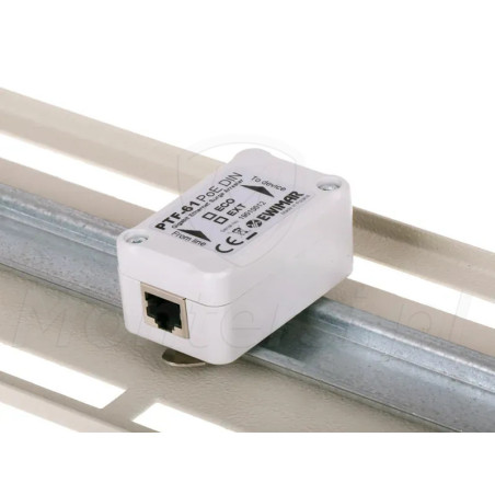 PTF-61-PRO/PoE/DIN - Ogranicznik na szynie