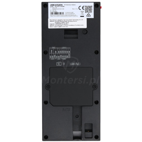 DS-KIS610-P - panel bramowy