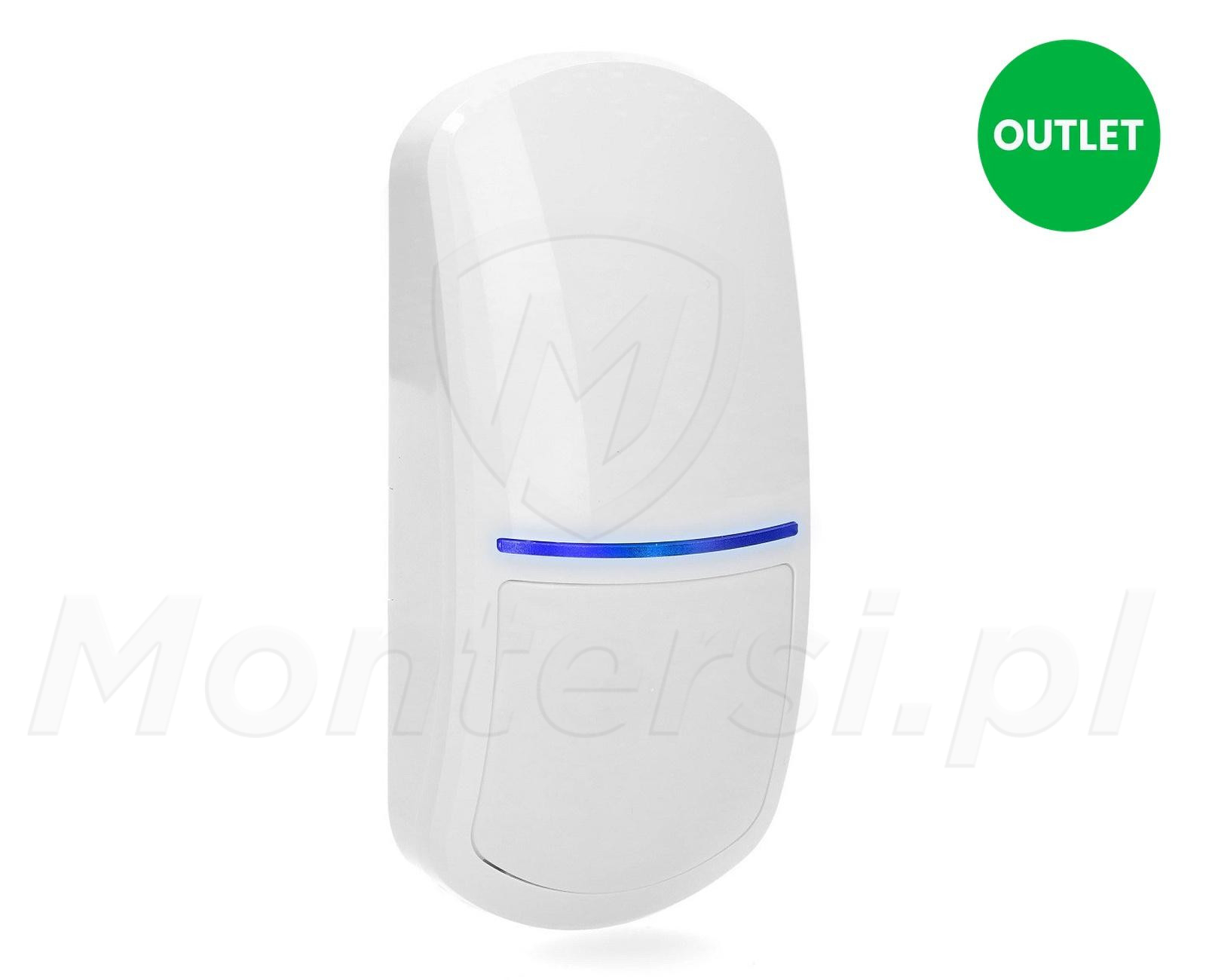 SLIM-PIR-PRO - Czujka ruchu PIR, Grade 3, antymasking IR OUTLET ( zniszczone oryginalne opakowanie )