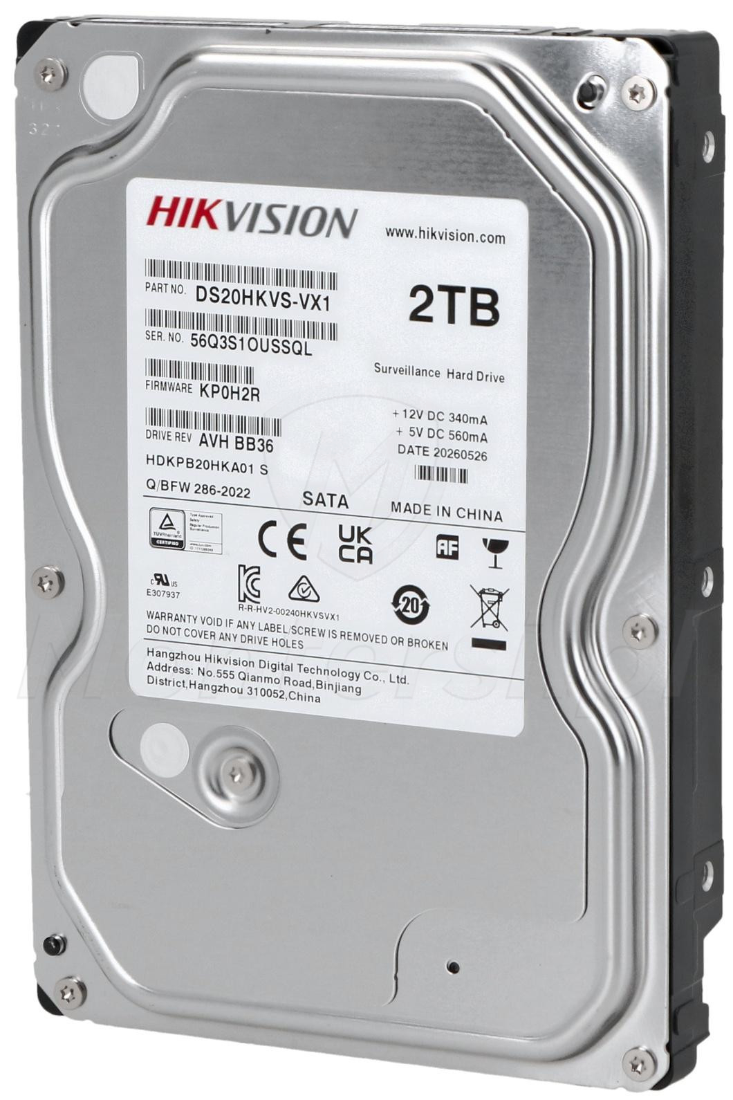 DS20HKVS-VX1 - Dysk Twardy 2TB