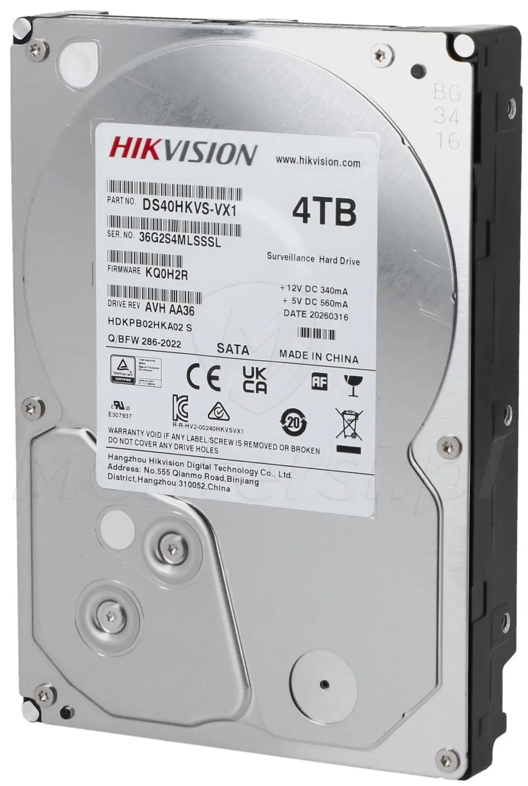 DS40HKVS-VX1 - Dysk Twardy 4TB