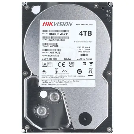 DS40HKVS-VX1 - Front dysku