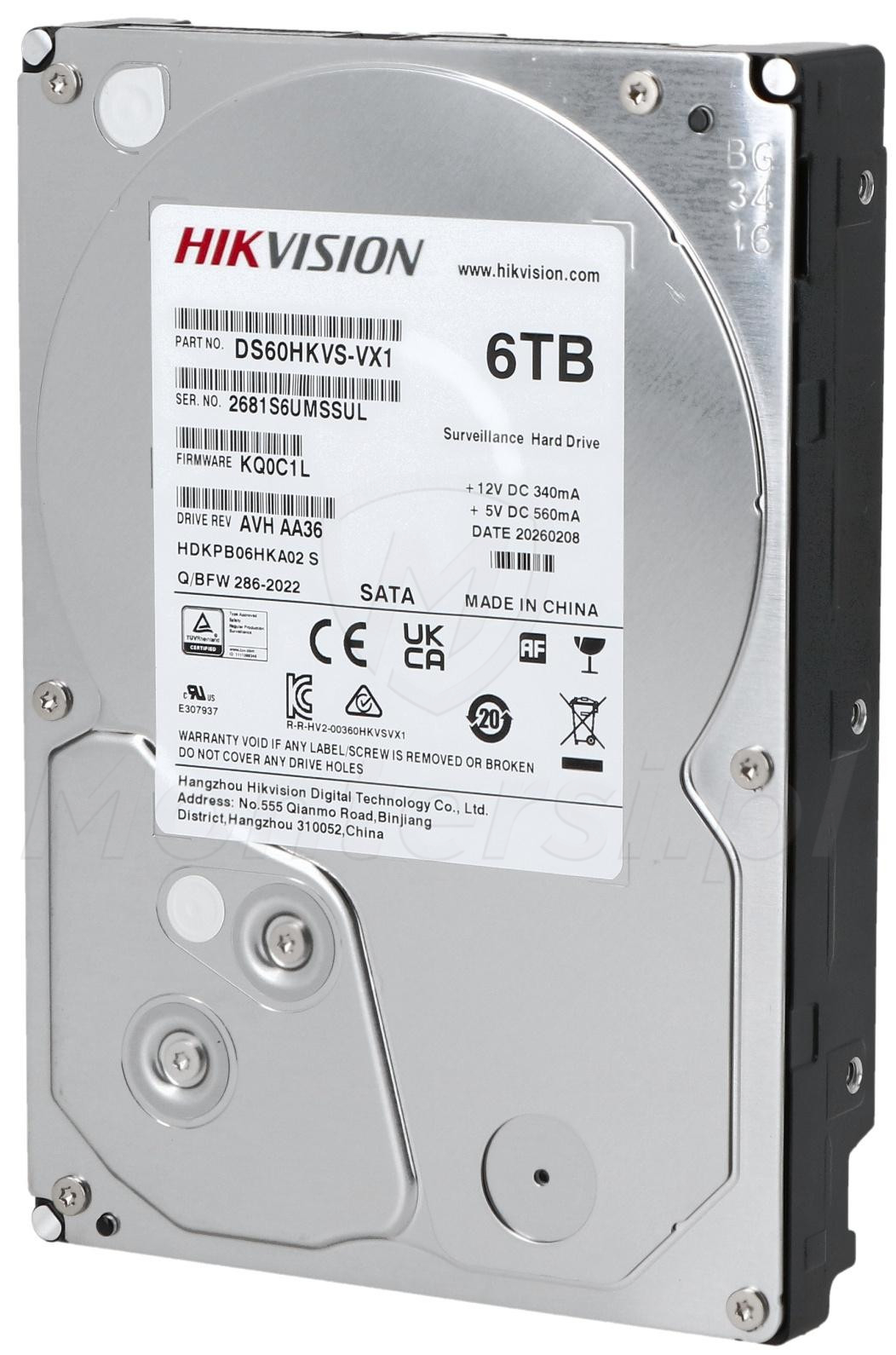 DS60HKVS-VX1 - Dysk Twardy 6TB