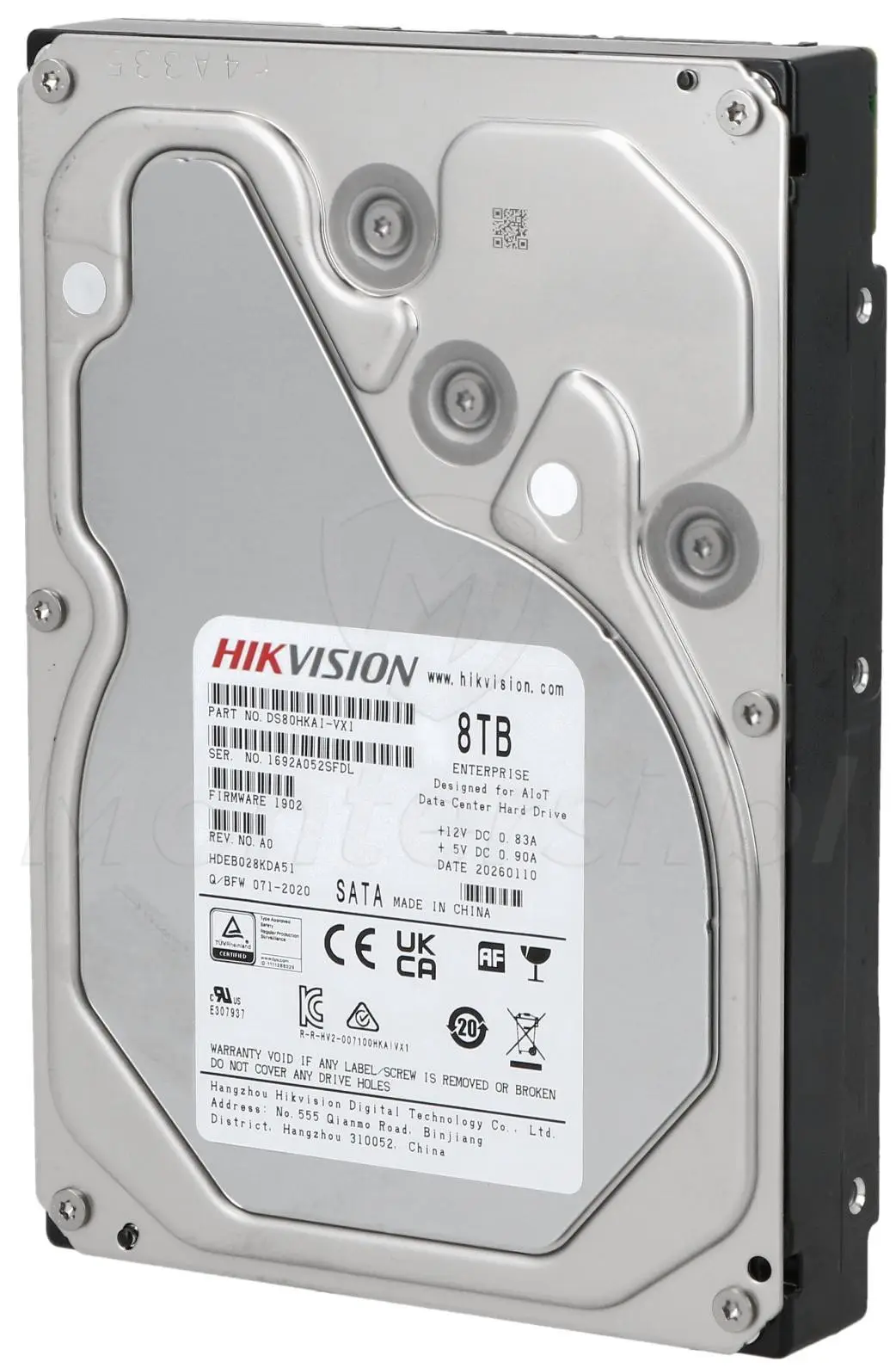 DS80HKAI-VX1 - Dysk Twardy 8TB