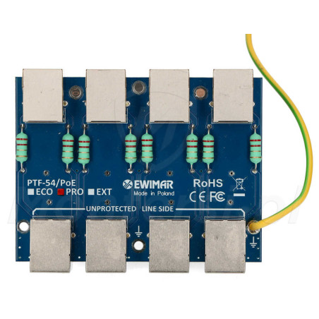 ptf-54-pro-poe-4-kanalowe-zabezpieczenie-przeciwprzepieciowe-do-sieci-lan