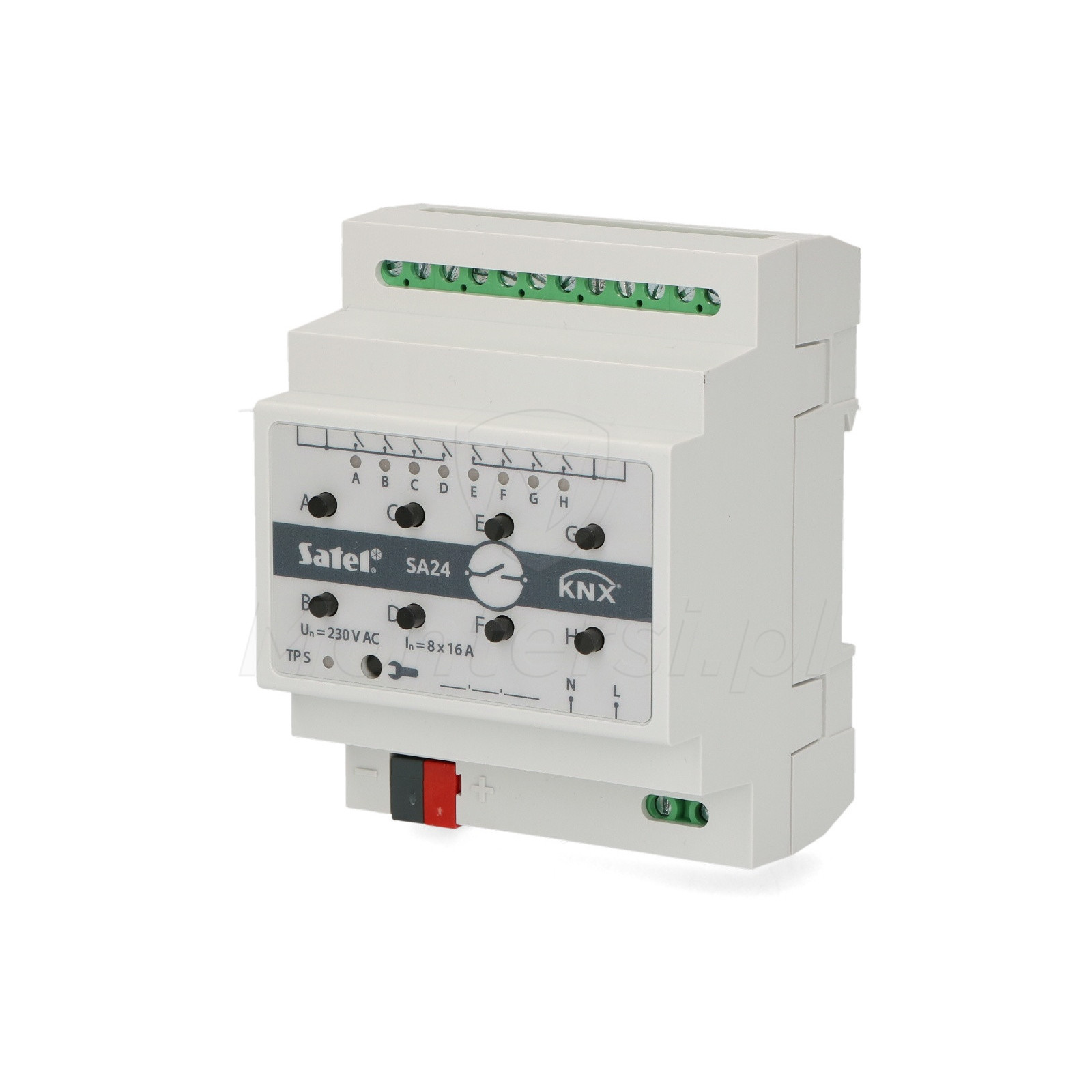 knx-sa24-uniwersalny-aktor-przelaczajacy-8-przekaznikow
