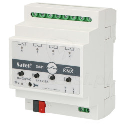knx-sa41-uniwersalny-aktor-przelaczajacy-4-przekazniki