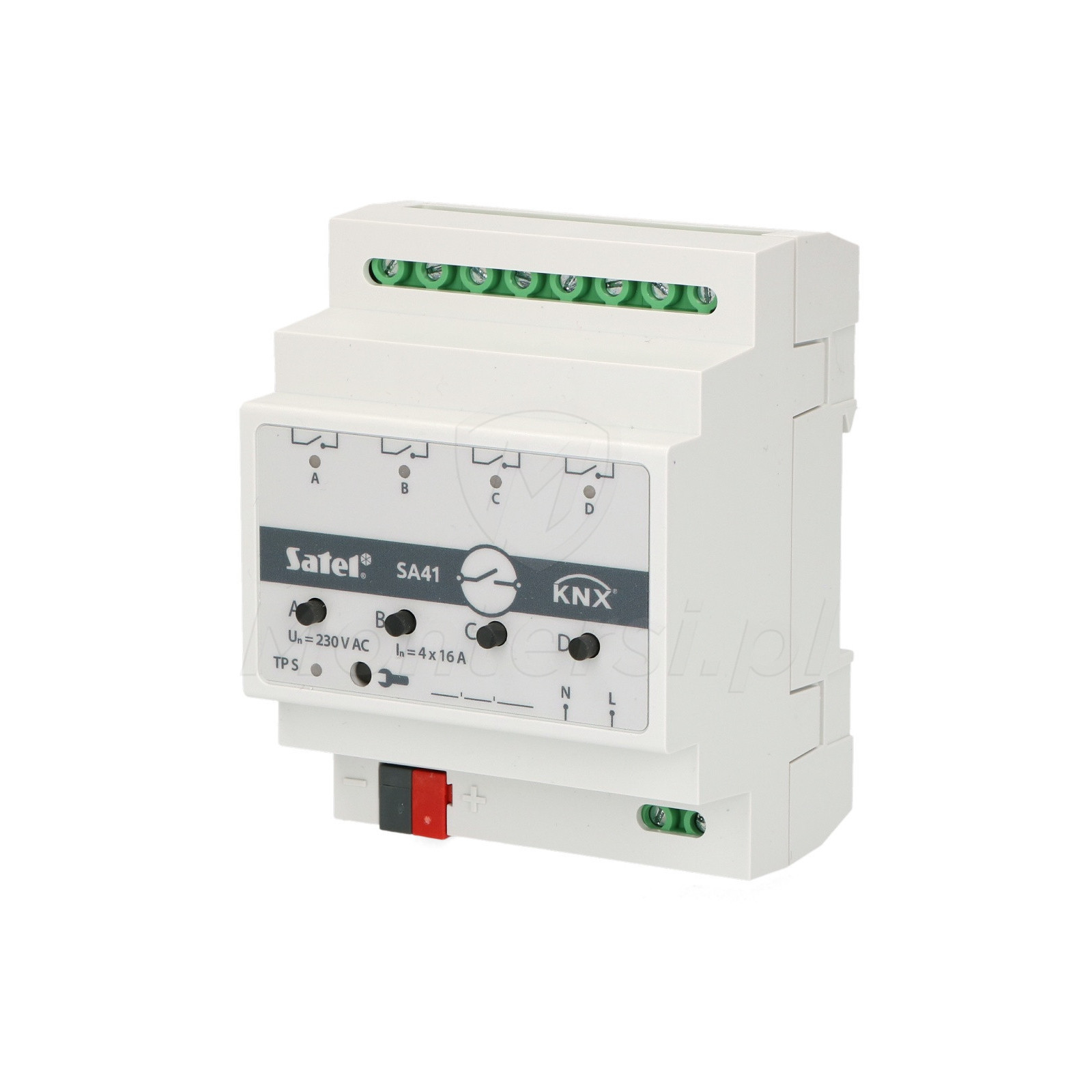 knx-sa41-uniwersalny-aktor-przelaczajacy-4-przekazniki