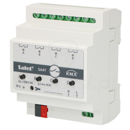 knx-sa41-uniwersalny-aktor-przelaczajacy-4-przekazniki