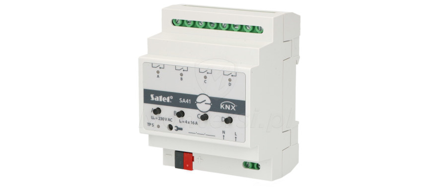 knx-sa41-uniwersalny-aktor-przelaczajacy-4-przekazniki
