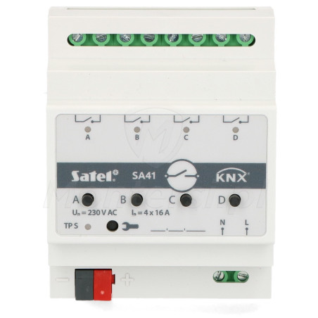 knx-sa41-uniwersalny-aktor-przelaczajacy-4-przekazniki