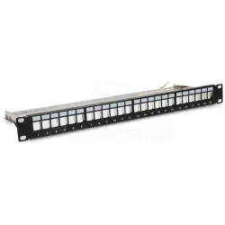 ccas-paem-24-panel-19-1u-czarny-pusty