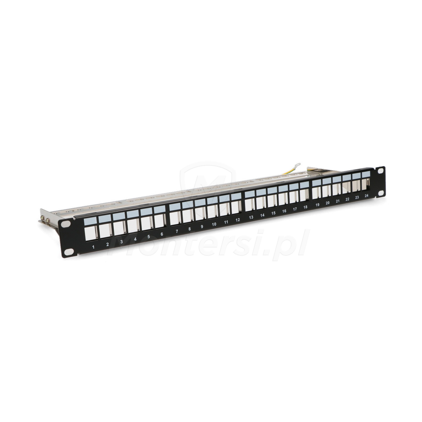 ccas-paem-24-panel-19-1u-czarny-pusty