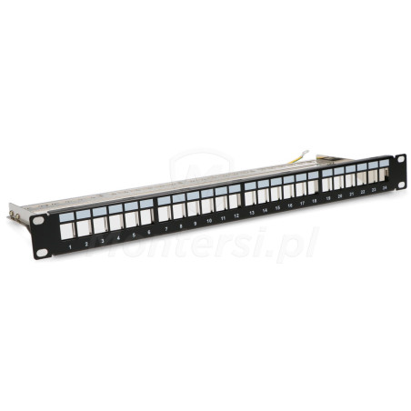 ccas-paem-24-panel-19-1u-czarny-pusty