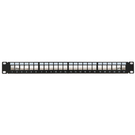 ccas-paem-24-panel-19-1u-czarny-pusty