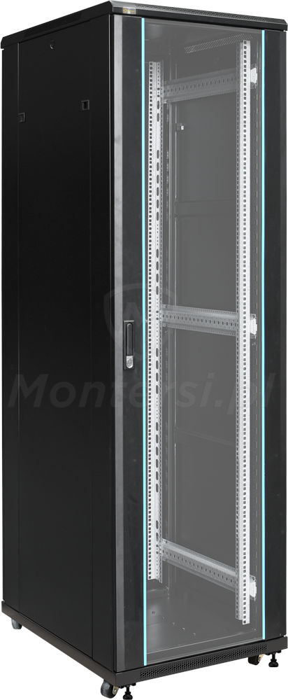 ZRS4268 - Stojąca szafa RACK 42 U, 600 x 800, złożona