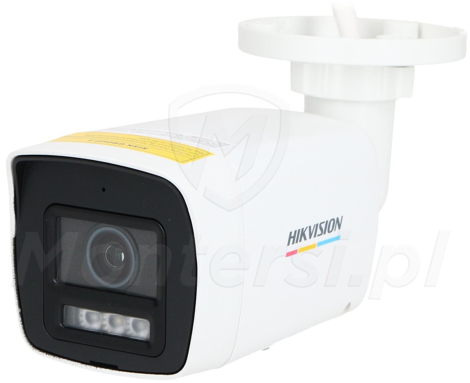 DS-2CD1047G3H-LIUF - Tubowa kamera IP, 4Mpx, IR+LED, Mikrofon + Głośnik