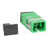 Adapter jednomodowy SC/APC simplex bez flanszy