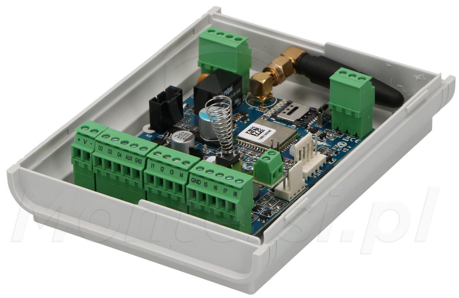 Basic4G-BOX - Zestaw moduł sterowania i powiadamiania GSM + AT-GSM-MINI90
