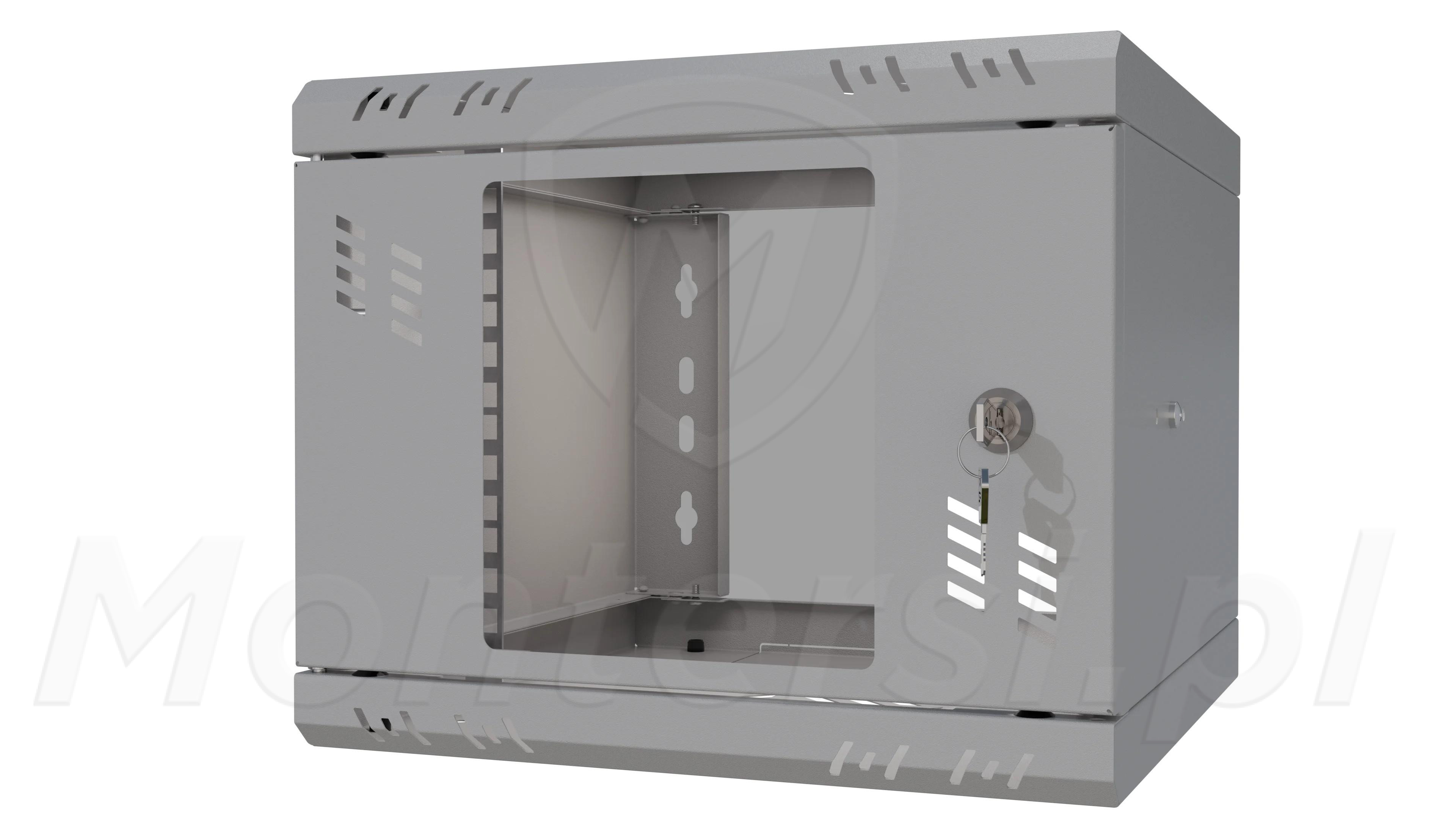S-RC10-4U-300GG - Wisząca szafa RACK 10", 4U 300 mm, blacha 0,6 mm