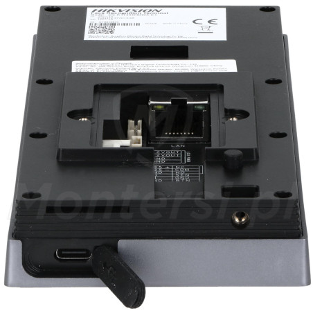 DS-K1T344MBWX-E1/EU - tył panelu